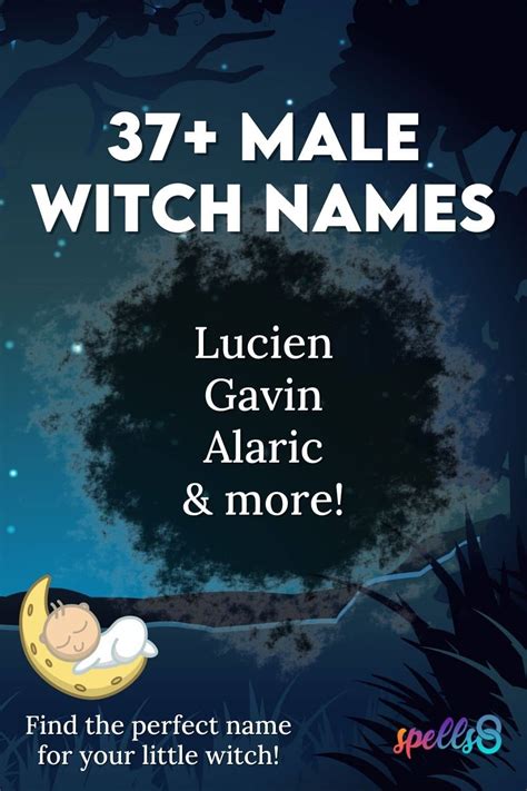 Male Witch Names: Tapping into the Divine Masculine